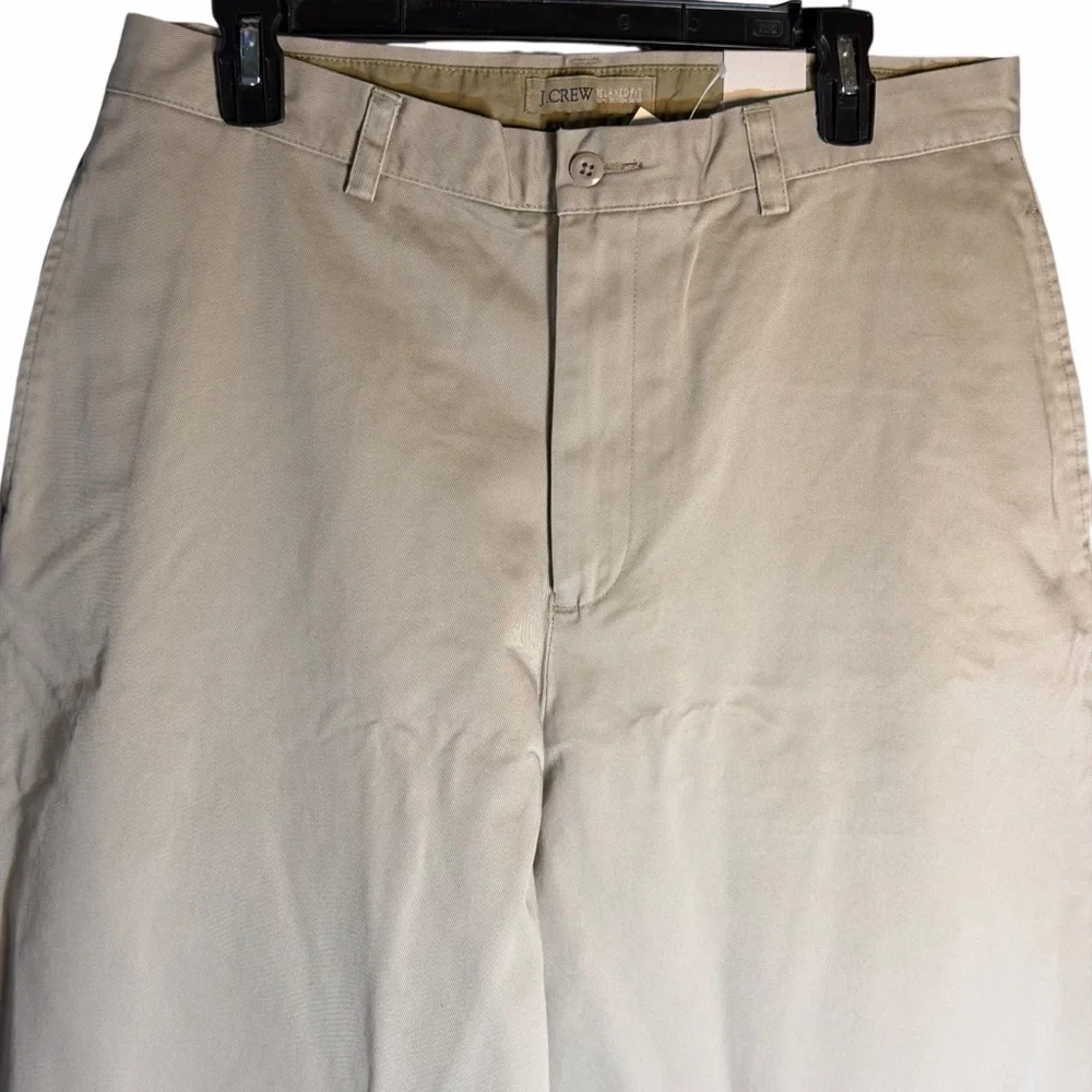 J. Crew Relaxed Fit Plain Front Khaki’s